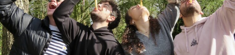Enjoying calçots