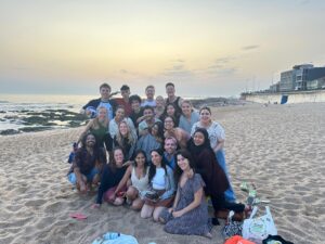 WUE team at the beach