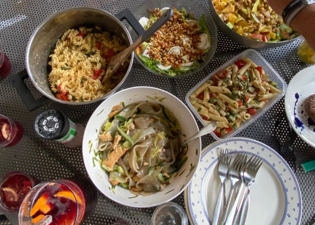 Food with friends