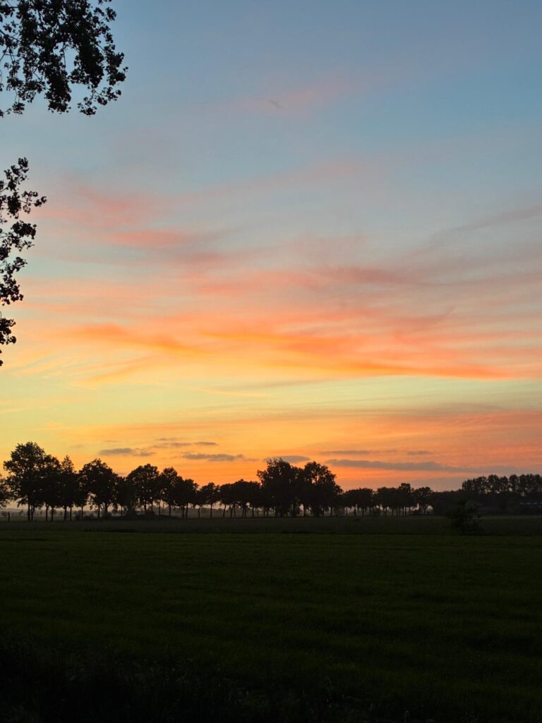 Sunset Wageningen