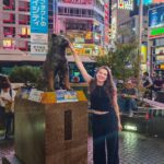 Hachicko statue, Shubuya, Tokyo, Japan