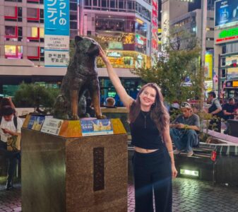 Hachicko statue, Shubuya, Tokyo, Japan