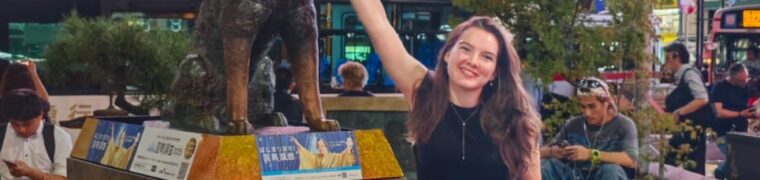 Hachicko statue, Shubuya, Tokyo, Japan