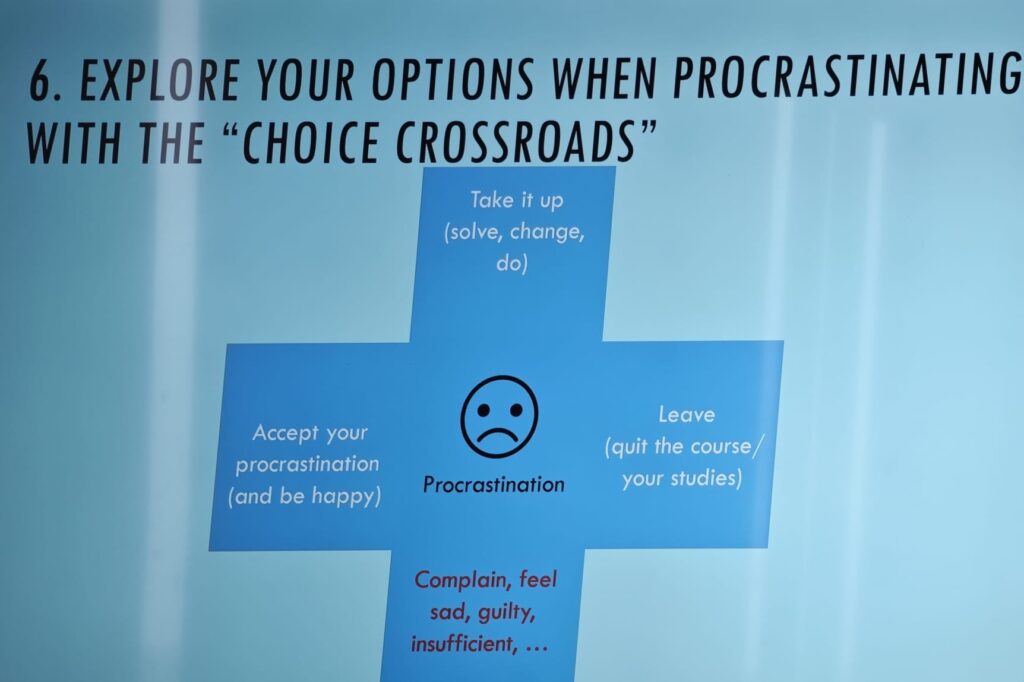 procrastination workshop WUR