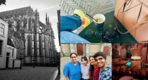 A day spent in Utrecht, with friends, cafes, dinner, and nice moments