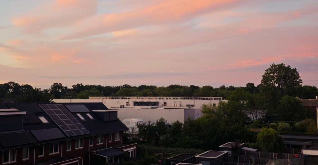 Wageningen sunset