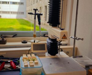 Laboratory WUR tofu Honours experiment rheology measurment