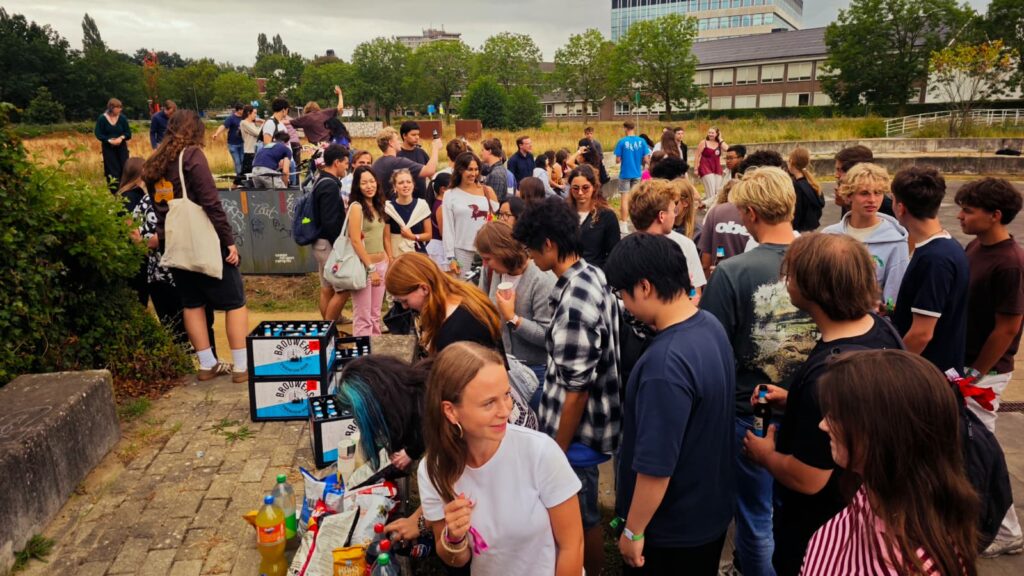 Drinks and Snacks with my Study Day group and all Food Sceinces Students AID WUR 2026